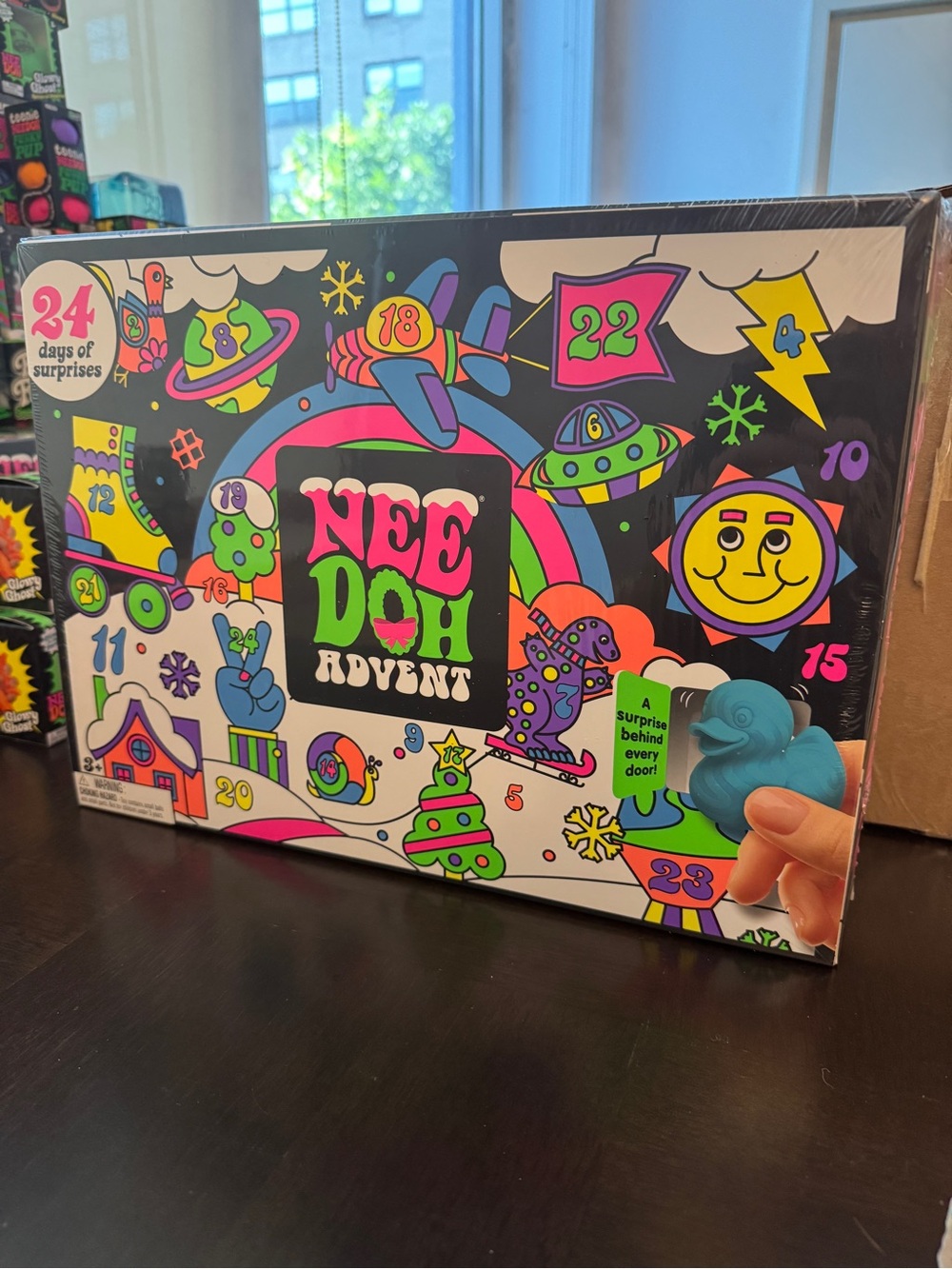 NeeDoh Advent Calendar Squishmas Holiday RARE 100% AUTHENTIC